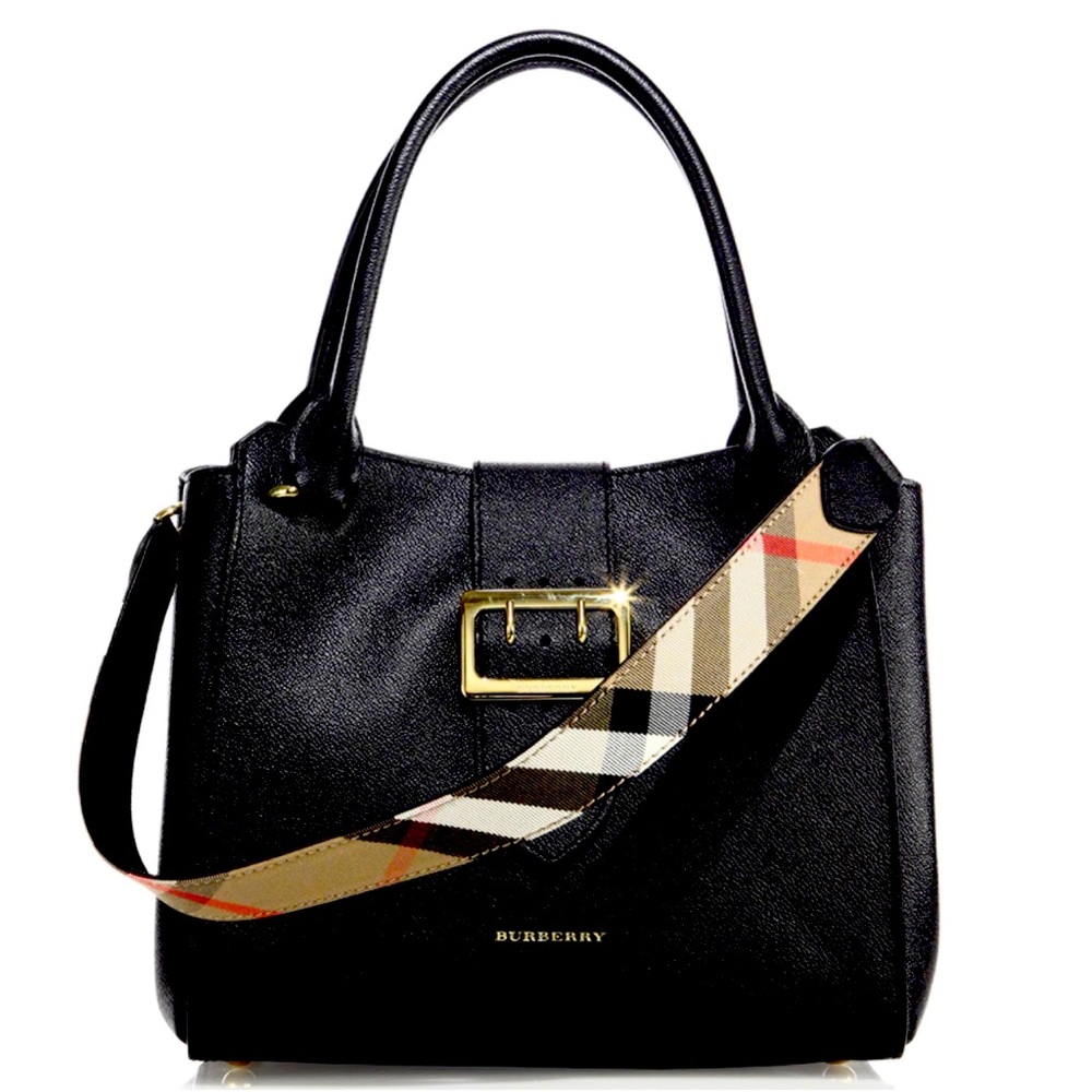 Burberry Medium Black Tote